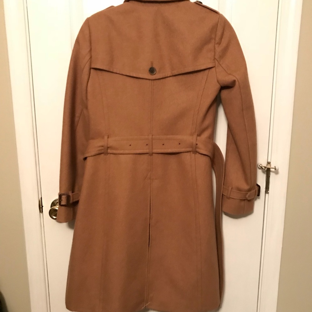 BLOGGER FAV J Crew Wool cashmere icon trench coat - Picture 7 of 7